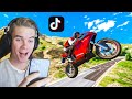 Recreating VIRAL GTA 5 STUNTS On Tik Tok! #11