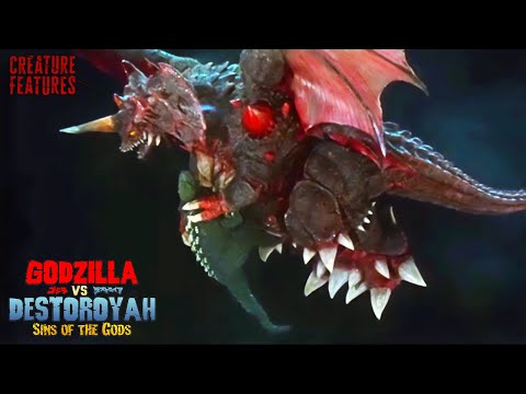 特撮 T's FACTO DESTOROYAH vs GODZILLA Jr. Destoroyah Snatches Up Godzilla Junior | Godzilla vs