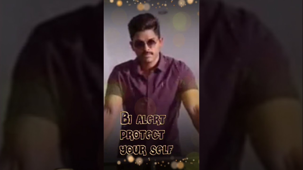 Allu Arjun | A1 Status | Diolouge with bgm | Payampuli bgm