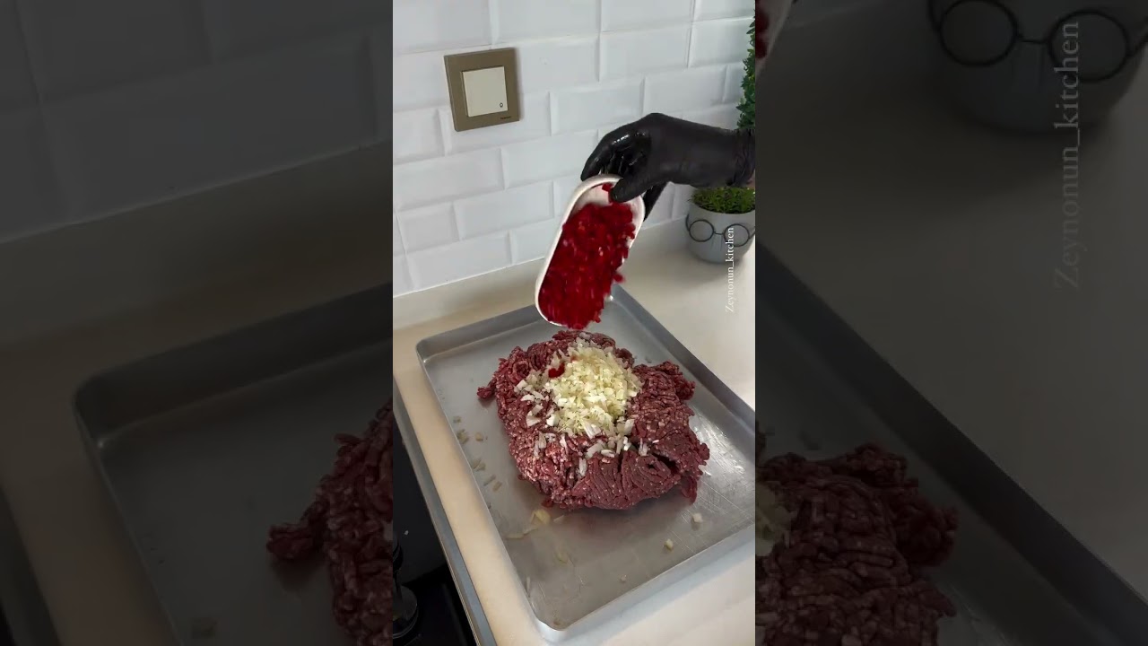 Tadına doyamayacağınız tepsi de adana kebabı💁🏼‍♀️yapımı kolay lezzeti olay #adanakebap #kebab #food