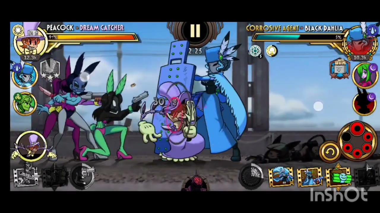 Fight 7 in #SkullGirls