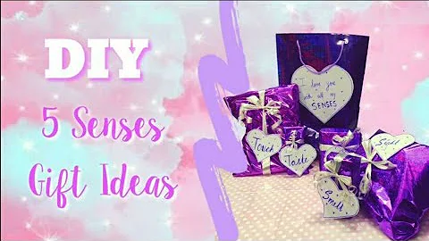 DIY 5 Senses Gift Ideas || Gift Ideas for Girl Friend and Boy Friend || Inspire With Naima