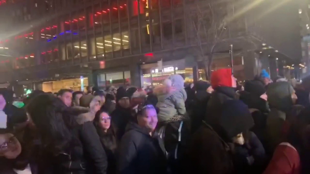 Happy New Year 2020, Manhattan Time Square at Midnight