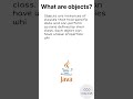 What are objects? #java #objects #opps #classes # code #codecraft #javabasics #javaforbeginners
