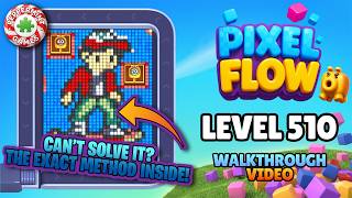 Pixel Flow - Level 510 Walkthrough Solution
