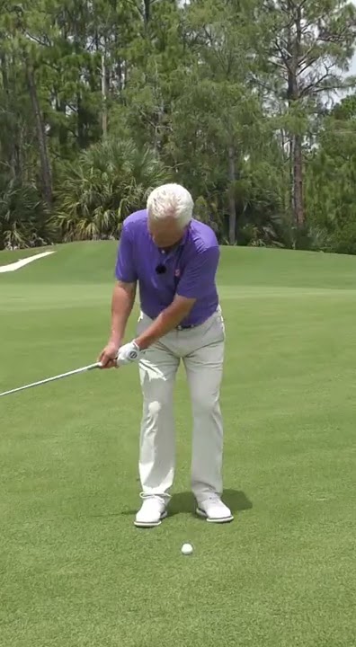 The key to hitting soft pitches around the green! 🔥⛳