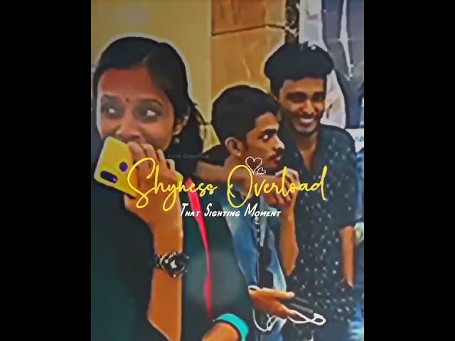 Sighting Moment Cute Shyness whatsapp status😉😍 class=