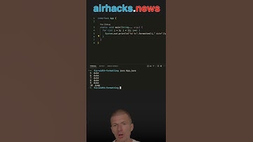 formatted() and Fixed Width Formatting #java #shorts #coding #airhacks