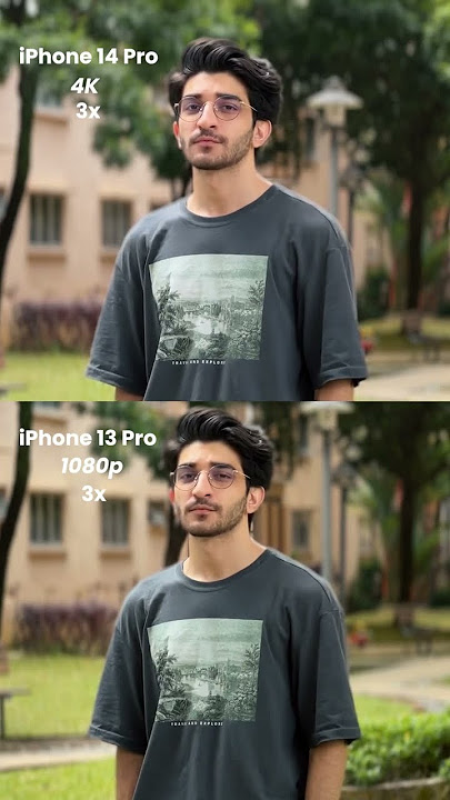 iPhone 13 Pro VS iPhone 14 Pro - Cinematic Mode 📸 #shorts