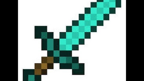 How to change your mouse pointer to a diamond sword!
