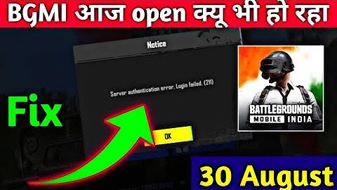 bgmi server authentication error login failed Facebook | Twitter | Google Play | 😭😭 Bgmi Ban ?