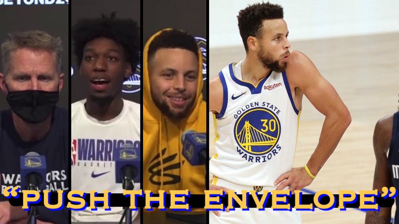 📺 Stephen Curry: “push the envelope as much as I can no matter what ppl say”; Wiseman: “in his DNA”