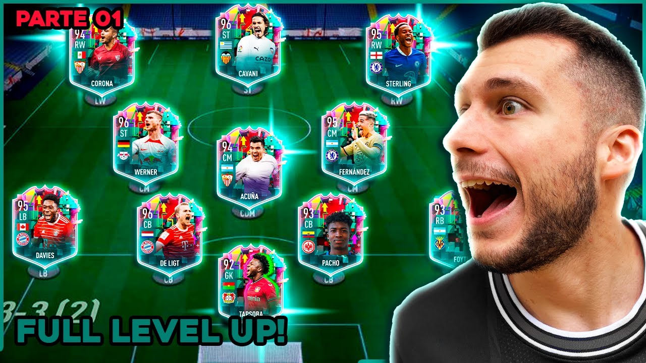 MONTEI UM TIME FULL LEVEL UP PARA JOGAR A WL! PARTE 01 - FIFA 23 - ULTIMATE TEAM