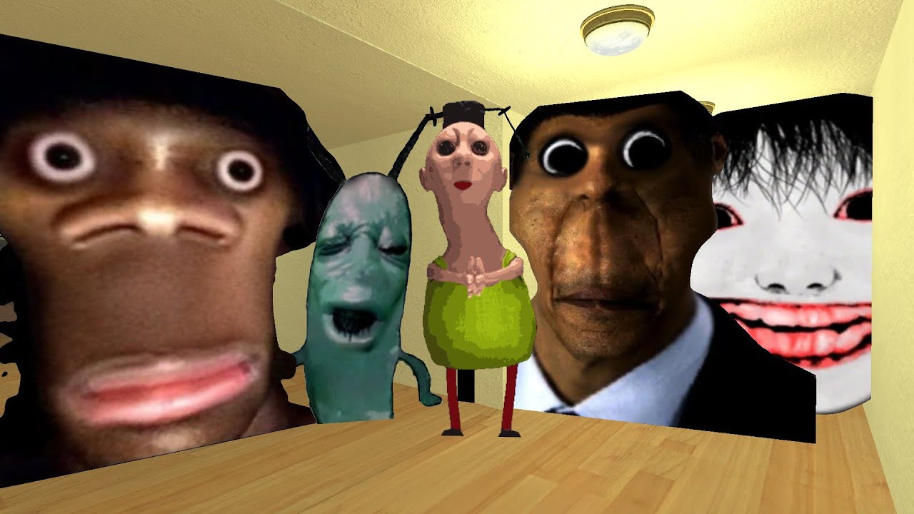 LIMINAL HOTEL SURVIVE NEXTBOT AND TARGET ME #nextbot #gmod