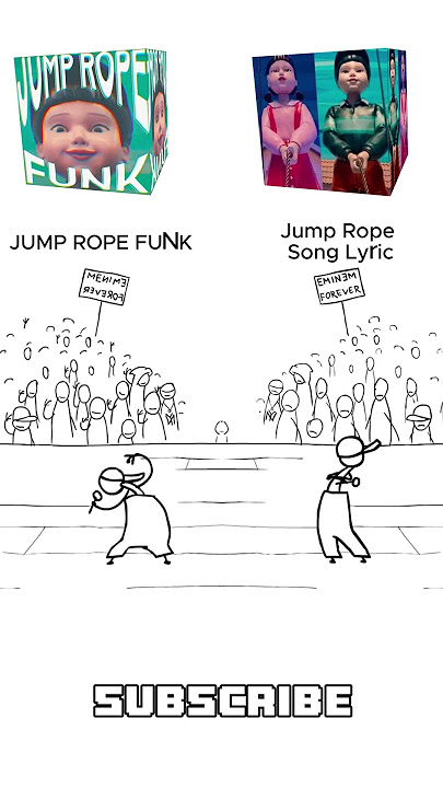 Jump Rope Song Lyric vs JUMP ROPE FUNK