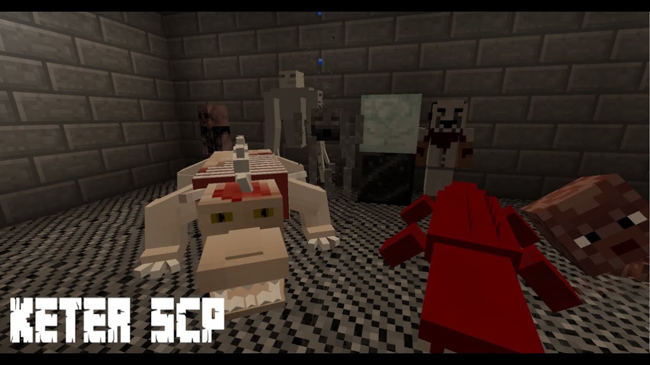 Top 10 Keter SCPs [In Minecraft] YouTube