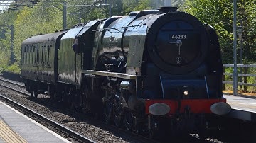46233 Duchess of Sutherland 5Z32 Crewe HC-Carlisle HWS Wendesday 3rd May 2017