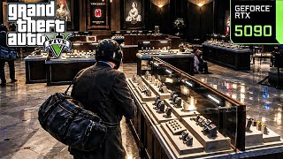 I Robbed the Most Secure Jewelry Store in GTA 5 | NVE + RTX 5090 DLSS 5 4K 120FPS