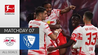 Nkunku with a brace | RB Leipzig - VfL Bochum 3-0 | All Goals | Matchday 7 – Bundesliga 2021\/22