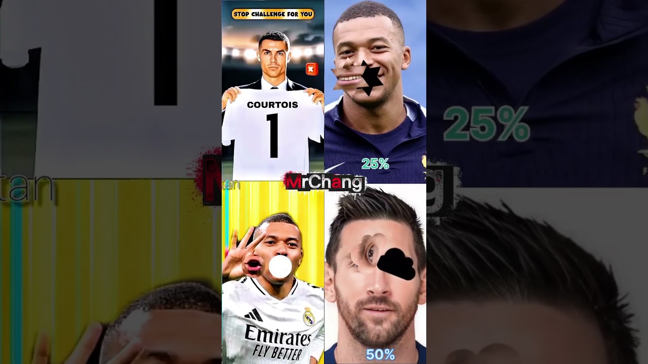 stop challenge 😱 for you only 00.0001 can stop ||  football || ronaldo || messi || neymar jr 