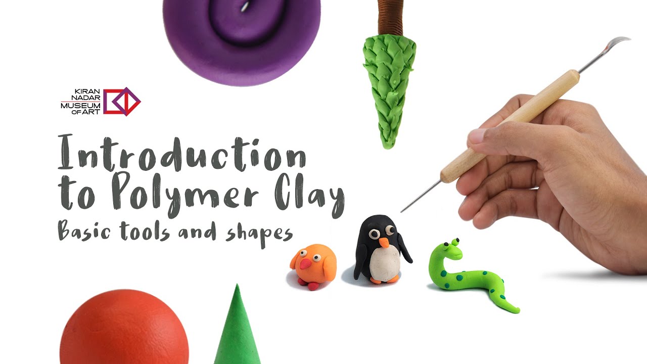 Polymer Clay Workshop - Introduction To Polymer Clay, Basic Tools & Shapes  - YouTube