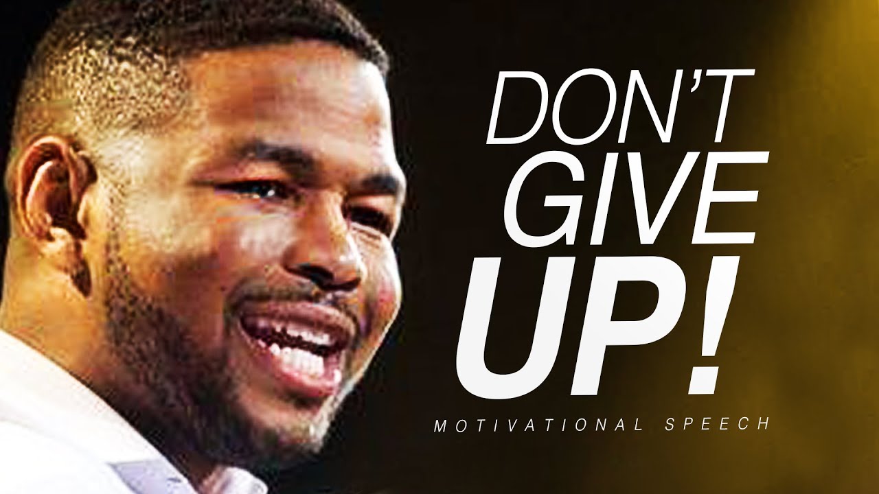 INKY JOHNSON   DONT GIVE UP   One Of The Most Powerful Speeches EVER Motivation