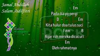 Miniatura del video "Lagu Raya Jamal Abdillah - Salam Aidilfitri Karok Dan Kord"