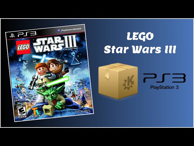 LEGO Star Wars III The Clone Wars PKG PS3 - YouTube