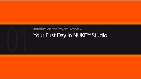 Nuke Studio | Introduction