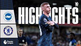Brighton 1-2 Chelsea | HIGHLIGHTS - Palmer and Nkunku boost European hopes! | Premier League 23/24