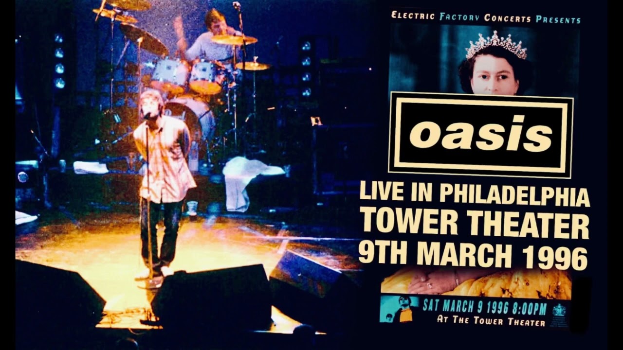 Oasis - Live in Philadelphia (9th March 1996) - YouTube