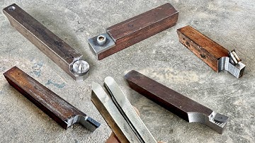 Five Important Tools making for Lathe Machine Videos | Tools making ideas for lathe working