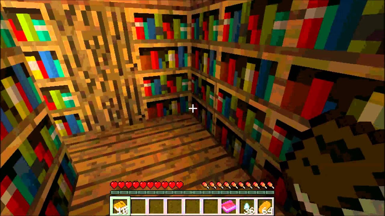 matthias18 plays: minecraft: mysterious library
