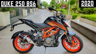 2020 Ktm Duke 250 Bs6 Full Review || Exhaust Sound || Price And Mileage -  Youtube