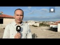 Migrants wait in Turkish town of Cesme to cross to Greek island