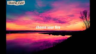 Ava Max - Choose Your Fighter Slowed Reverb Lyricsslowed