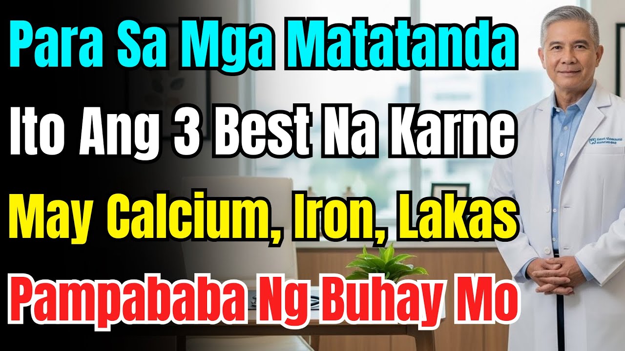 60+ Na? 'Wag Puro Baboy At Baka! Itong 3 Karne, #1 Pampatibay Ng Buto At Pampahaba Ng Buhay!