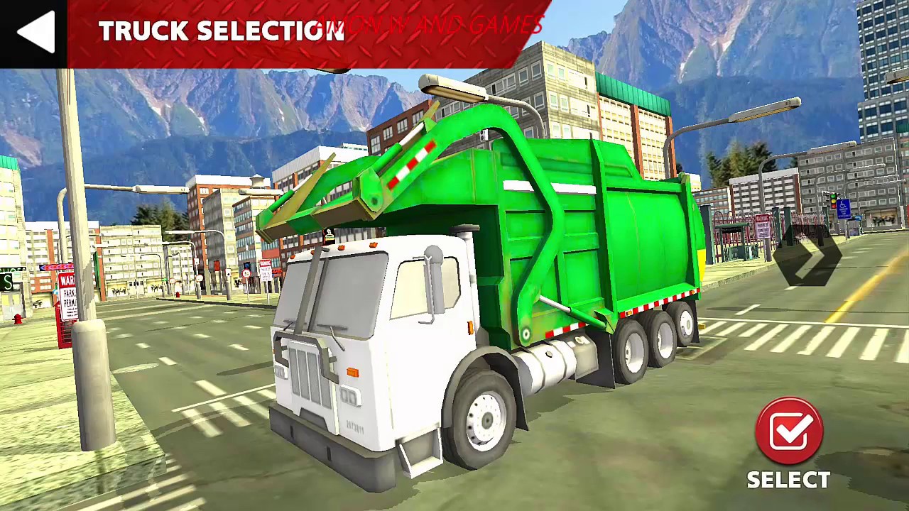 Garbage Truck Simulator PRO - Android Gamplay 2017