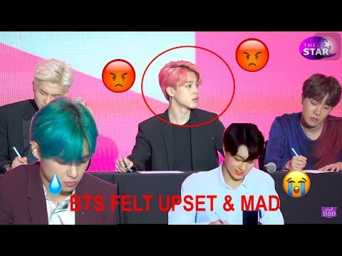 Bts Felt Extremely Upset After A Reporter Ask Them A Ridiculous Question *Look In Description*