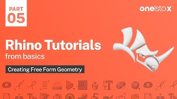 Mastering Rhino 3D for Beginners : Part 5-How to Create Commands for Free Forms&3D Surfaces | Novatr