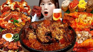 🥩갈비찜,불닭게티,떡볶이,낙곱새,김치찜,곱도리탕,해물탕🍲매콤한거 땡길때 몰아보는 미짱's 요리 & 먹방 모음집🍱몰아보기 MUKBANG ASMR EATINGSHOW REALSOUND