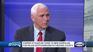 Former Vice President Pence returns to New Hampshire