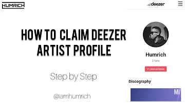 How do I find my Deezer artist ID?