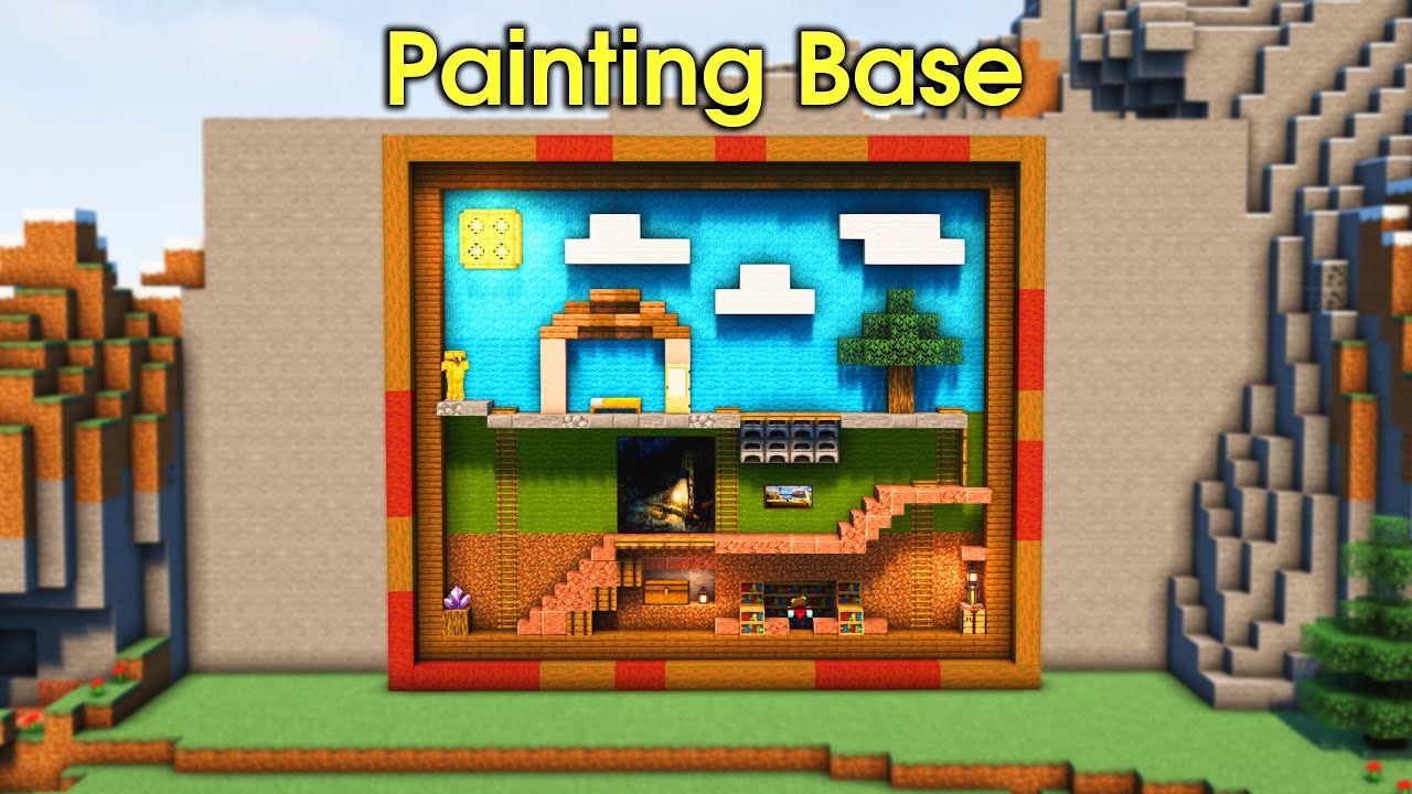 Minecraft | Cozy Painting Base - YouTube