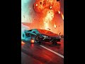 INSANE CHASE SCENE 💨🚗 #shorts #fyp   #animation