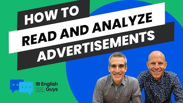 IB English - Textual Analysis - Advertisements - Close Reading