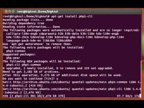 Install PHP5 in Ubuntu 12.10 quantal quetzal