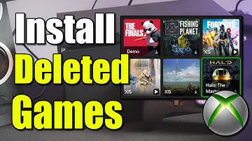 How to Reinstall Deleted Games on Xbox Series X|S (Best Method)