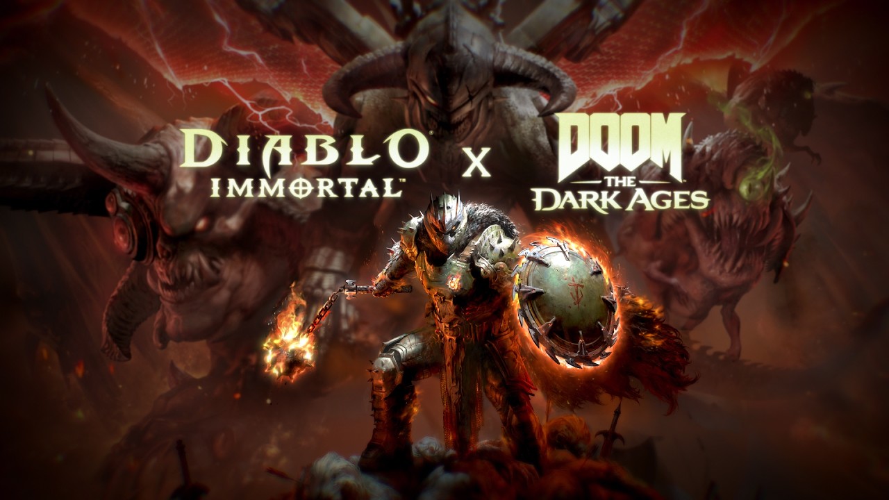 Colaboração Diablo Immortal x DOOM traz o choque de duas visões