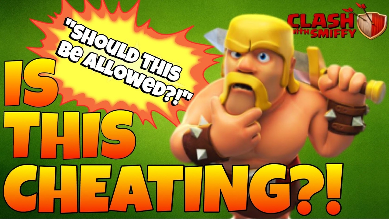 Clash Of Clans IS THIS CHEATING?! COC CHEATING METHOD 2016!? YouTube